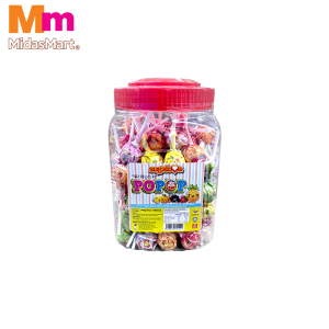 SUGALOVA ASSORTED FRUIT FLAVOR JAR (900G)
