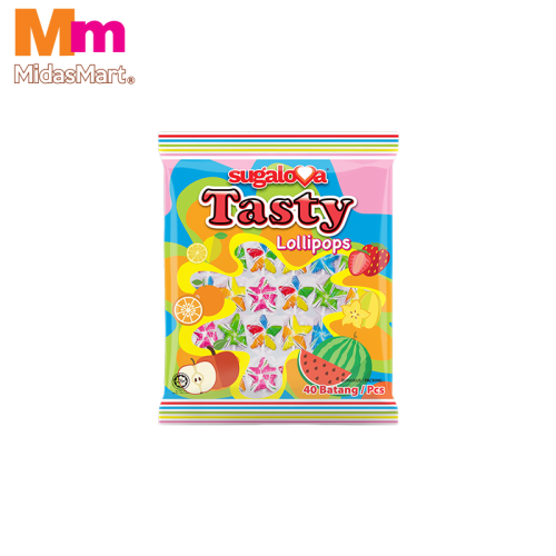 SUGALOVA TASTY LOLLIPOP BULK PACK (480G)