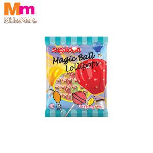 SUGALOVA BALL LOLLIPOP ASSORTED FLAVORS (180G)