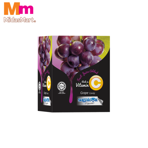 SUGALOVA VITAMIN C GRAPE FLAVOR VALUE PACK (12 X 24G)