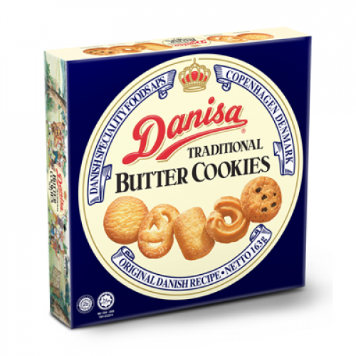 DANISA BUTTER COOKIES 1X162G