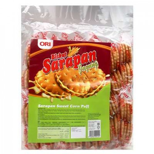 ORI BISKUT SRAPAN CORN SANDWICH 1X440G