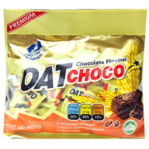 TWINFISH OAT CHOCO-CHOCO 1X400G