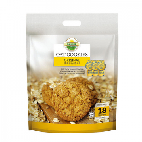 NATURAL OAT COOKIES ORIGINAL 1X18X15G