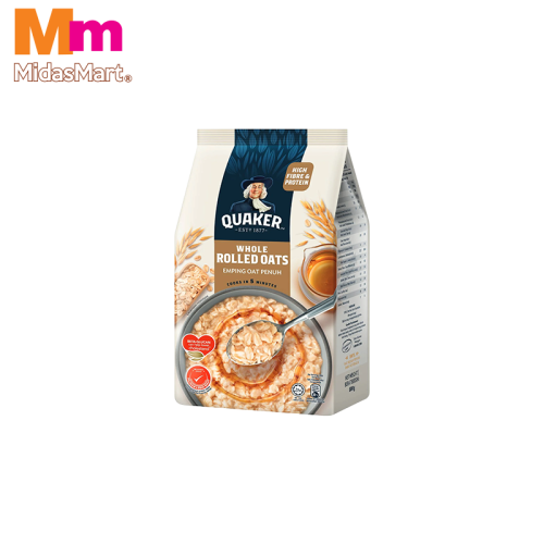 QUAKER WHOLE ROLLED OATS (800G)
