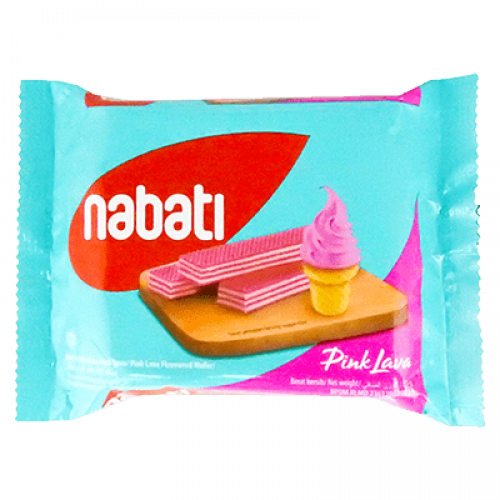  NABATI PINK LAWA WAFER 1X37G