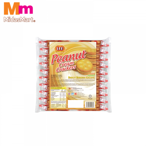 Lee Peanut Cream Biscuits 1x550g