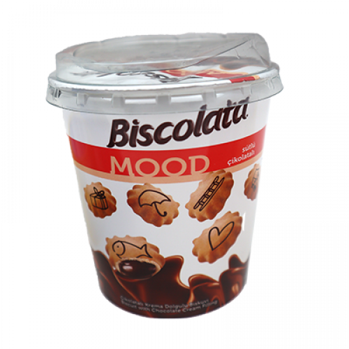 BISCOLATA MOOD BISC W/CHOC 1X115G