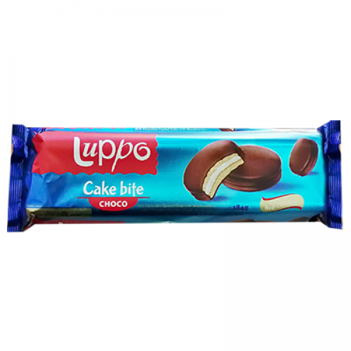 LUPPO CAKE BITE CHOC W/M.MALLOW 1X184G