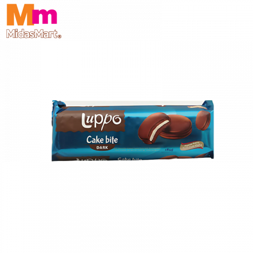 Luppo Cake Bite Dark Chocolate With Marshmallow 1x184g Luppo Cake Bite Dark Chocolate With Marshmallow 1x184g