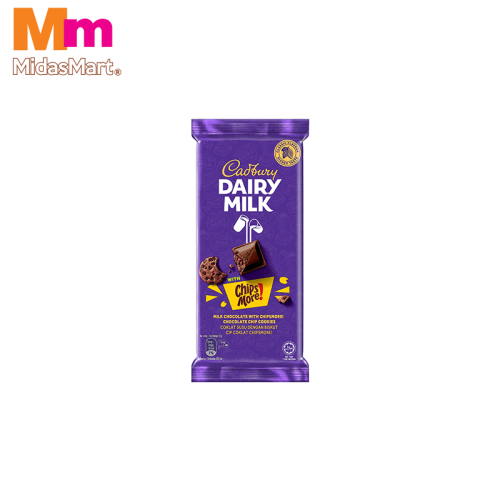 CADBURY CHIPSMORE CHOCOLATE CHIP COOKIES (160G)