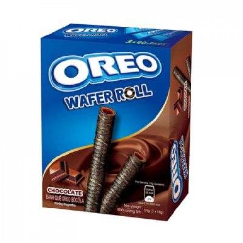 OREO WAFER ROLL CHOCOLATE 1X54G