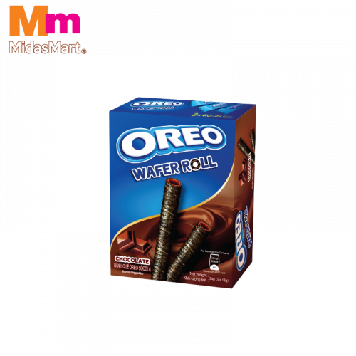 Oreo Wafer Roll Chocolate 1x54g Oreo Wafer Roll Chocolate 1x54g