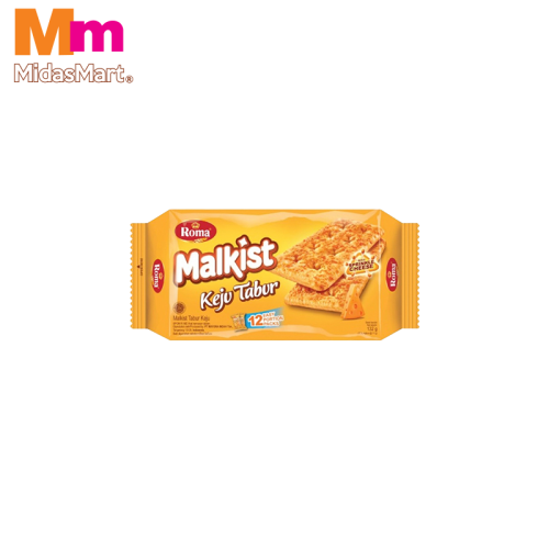 ROMA MALKIST KEJU TABUR CHEESE CRACKERS (12 X 11G)