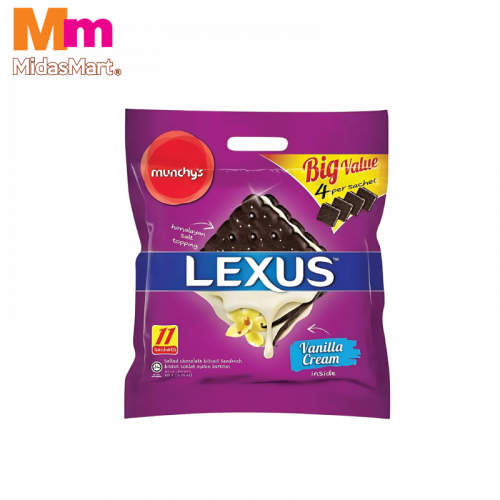 Munchy Lexus Salted Vanilla Sandwich 1x418g