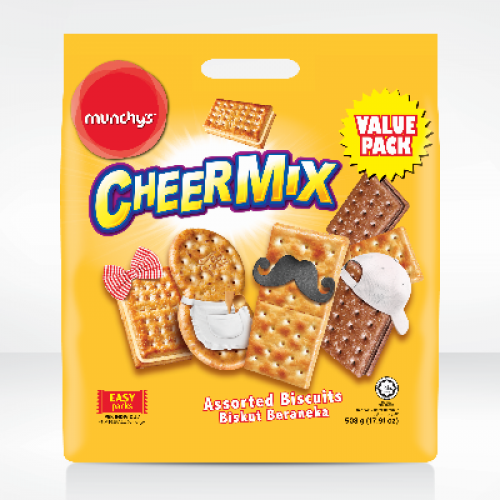 MUNCHY CHEERMIX ASSORTED 1 X 508G