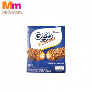 Gery Crunch Roll Vanilla 1x12x23g Gery Crunch Roll Vanilla 1x12x23g