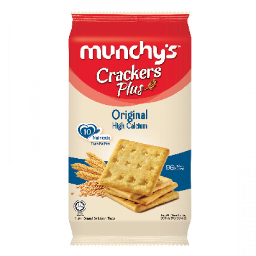 MUNCHY'S CRACKERS PLUS ORI H.CAL 1X300G