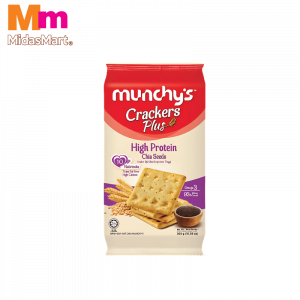 Munchy Crackers Plus High Protein 1x300g  Munchy Crackers Plus High Protein 1x300g