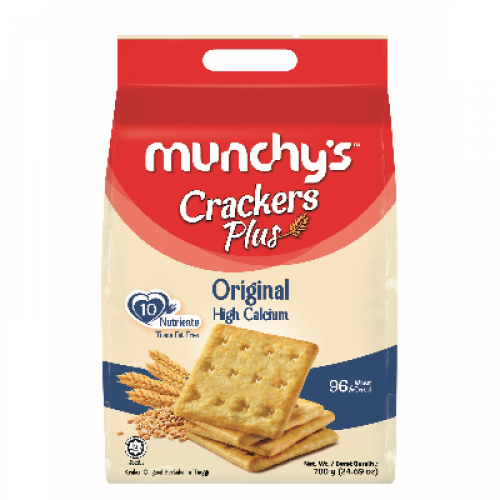 MUNCHY'S CRACKERS PLUS ORI H.CAL 1X700G