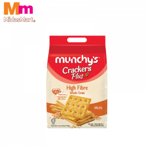 Munchy Crackers Plus High Fibre 1x700g  Munchy Crackers Plus High Fibre 1x700g