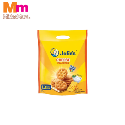 JULIE'S CHEESE CRACKERS (325G)