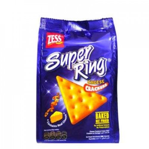 SUPER RING CHEESE CRACKER 1X75G