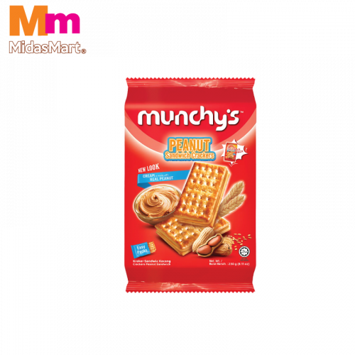Munchy Cracker Peanut Sandwich 1x230g 