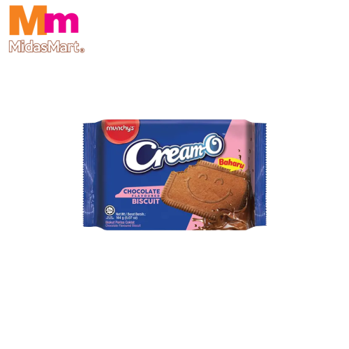 MUNCHY'S CREAM-O CHOCOLATE BISCUIT (144G)
