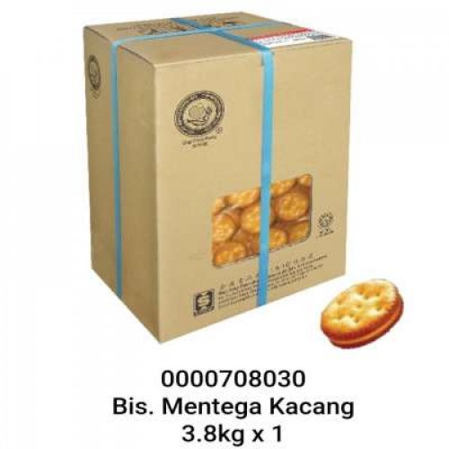 BISCUIT MENTEGA KACANG 1X3.8KG