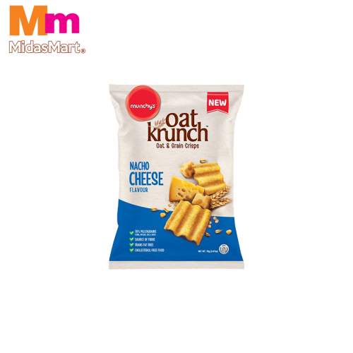MUNCHY'S OAT KRUNCH CRISPS NACHO CHEESE (3 X 70G)