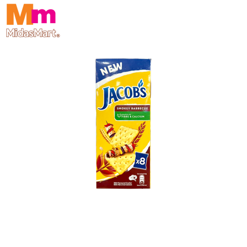JACOB'S CRACKER SMOKY BBQ MULTI PACK (8 X 21.5G)
