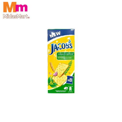 JACOB'S CRACKER VEGETABLE CRUNCH MULTI PACK (8 X 21.5G)