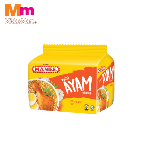 MAMEE PREMIUM CHICKEN FLAVOUR INSTANT NOODLES (5X79G)