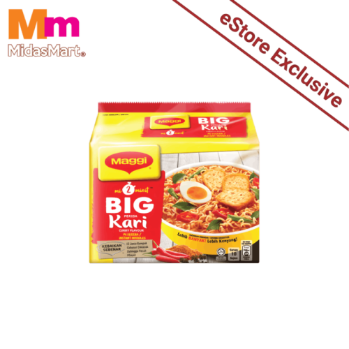 MAGGI 2-MINUTE BIG CURRY FLAVOUR INSTANT NOODLES (5X106G)