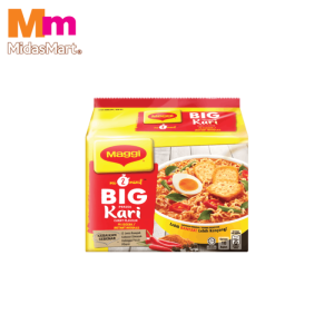MAGGI 2-MINUTE BIG CURRY FLAVOUR INSTANT NOODLES (5X106G)