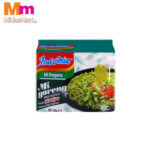 INDOMIE MI GORENG GREEN CHILI FLAVOR (5 X 85G)