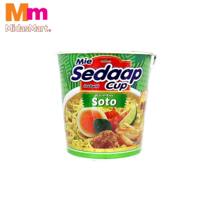 MI SEDAAP CUP NOODLES SOTO FLAVOR (81G)