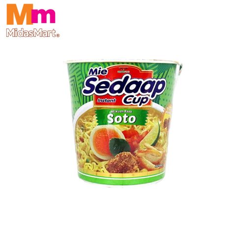 MI SEDAAP CUP NOODLES SOTO FLAVOR (81G)