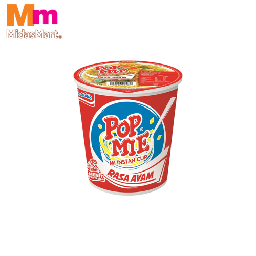 INDOMIE POP MIE CHICKEN FLAVOR CUP (75G)