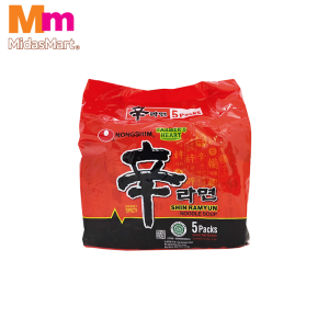NONGSHIM SHIN RAMYUN MULTIPACK (5 X 120G)