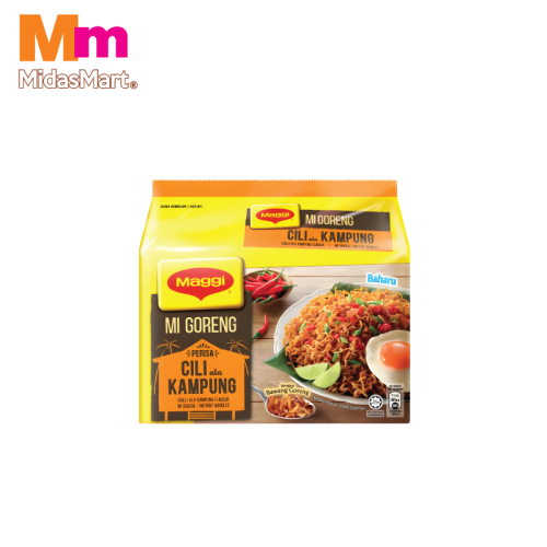 MAGGI MI GORENG SYIOK CILI KAMPUNG (5X89G)