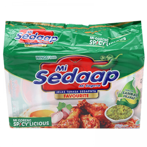 MI SEDAP GORENG SPICY'LICIOUS 1X5X86G