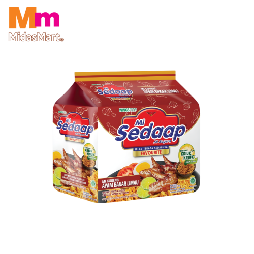 MI SEDAAP GORENG AYAM BAKAR LIMAU (5X89G)