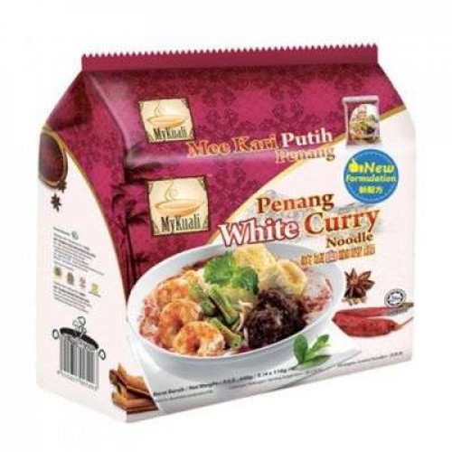 MYKUALI PENANG NOODLE - WHITE CURRY 1X4X110G