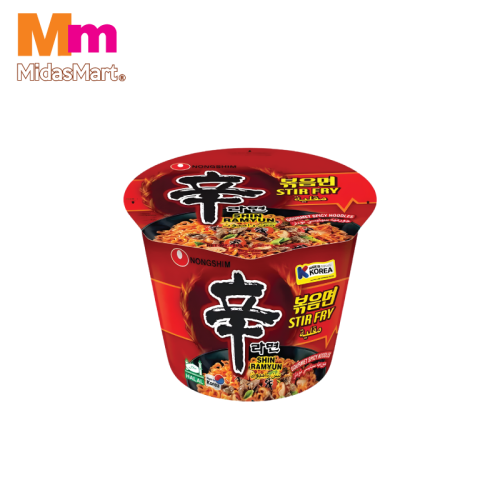 NONGSHIM SHIN STIR FRY RAMYUN BOWL (103G)