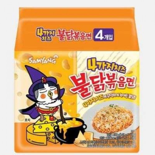 SAMYANG HOT CHIC Q/TRO CHEESE RAMEN 1X5X145G