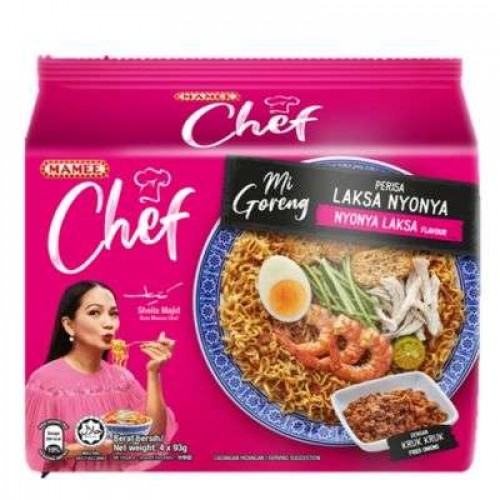 MAMEE CHEF LAKSA NYONYA GORENG 1X4X93G