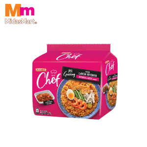 MAMEE CHEF MI GORENG LAKSA NYONYA FLAVOUR (4X93G)