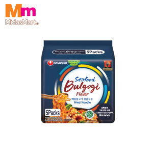 NONGSHIM SEAFOOD BULGOGI FRIED NOODLES (5X105G)